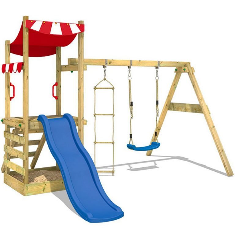 Sedile Per Altalena Da Giardino In Gomma EPDM Con Catene In Acciaio Zincato - Portata 150 Kg, Adatto A Bambini E Adulti - 2