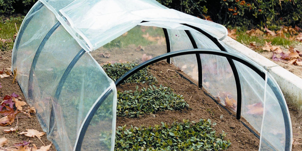 CLIPS IN PVC DIAMETRO 20 MM PER SERRA FISSAGGIO TELO PLASTICA O