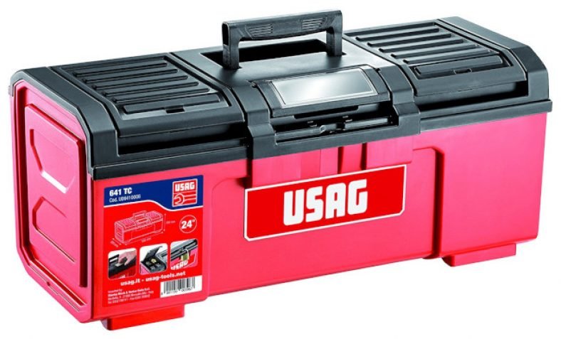 Wiltec Cassetta Attrezzi In Alluminio Con Chiavi, 35,5x24x22,5 Cm, Valigetta Con Divisori Per Hobby E Lavoro
