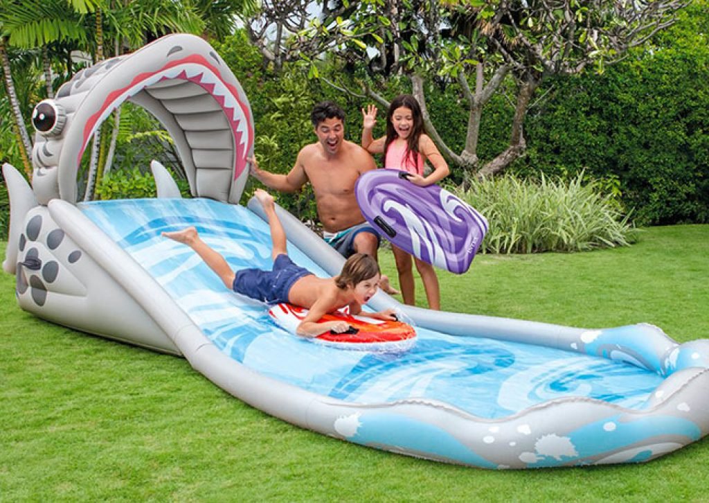 Piscina Gonfiabile Familiare 183x68 Cm Con Sedute E Portabevande - Ideale Per Giardino